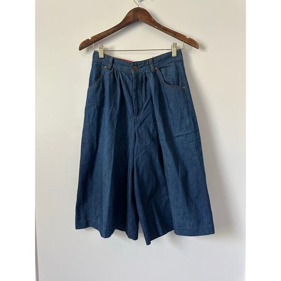 VTG Levi's 70s Orange Tab Wide Leg Culotte Shorts - see description for size - Picture 7 of 12